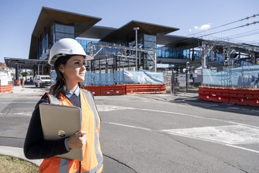 Experte SYSTRA sur le chantier de la ligne City & Southwest, Sydney Metro, 2021