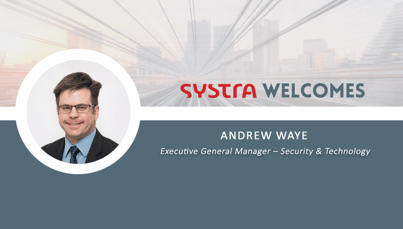 SYSTRA welcomes Andrew Waye