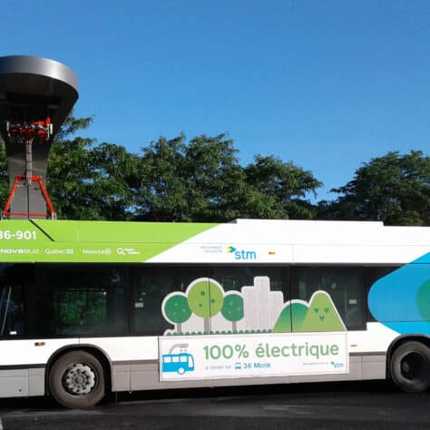 Étude de faisabilité d’électrification d’un centre de transport de la STM