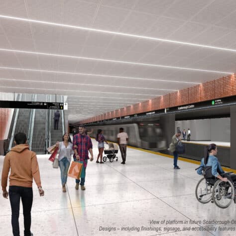 Partenaire de réalisation: prolongements des lignes de métro Scarborough et Yonge North de Metrolinx