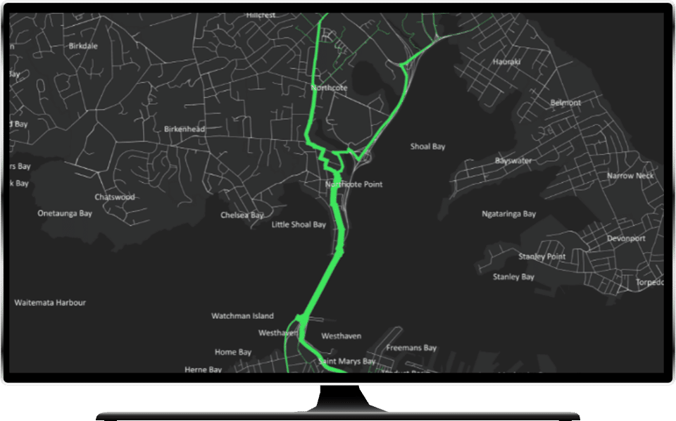 Determination of the most suitable routes between two points. Several scenarios are proposed with variations of route crossings and infrastructure adaptations.
