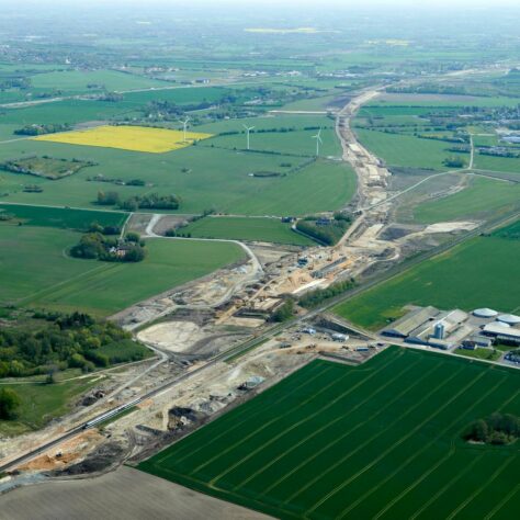 Ny jernbane over Vestfyn