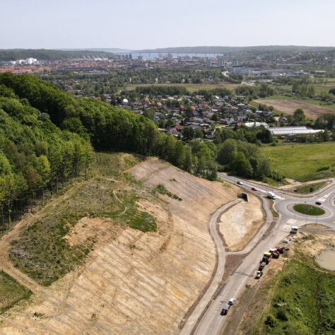 Vejforbindelse vest om Uhre
