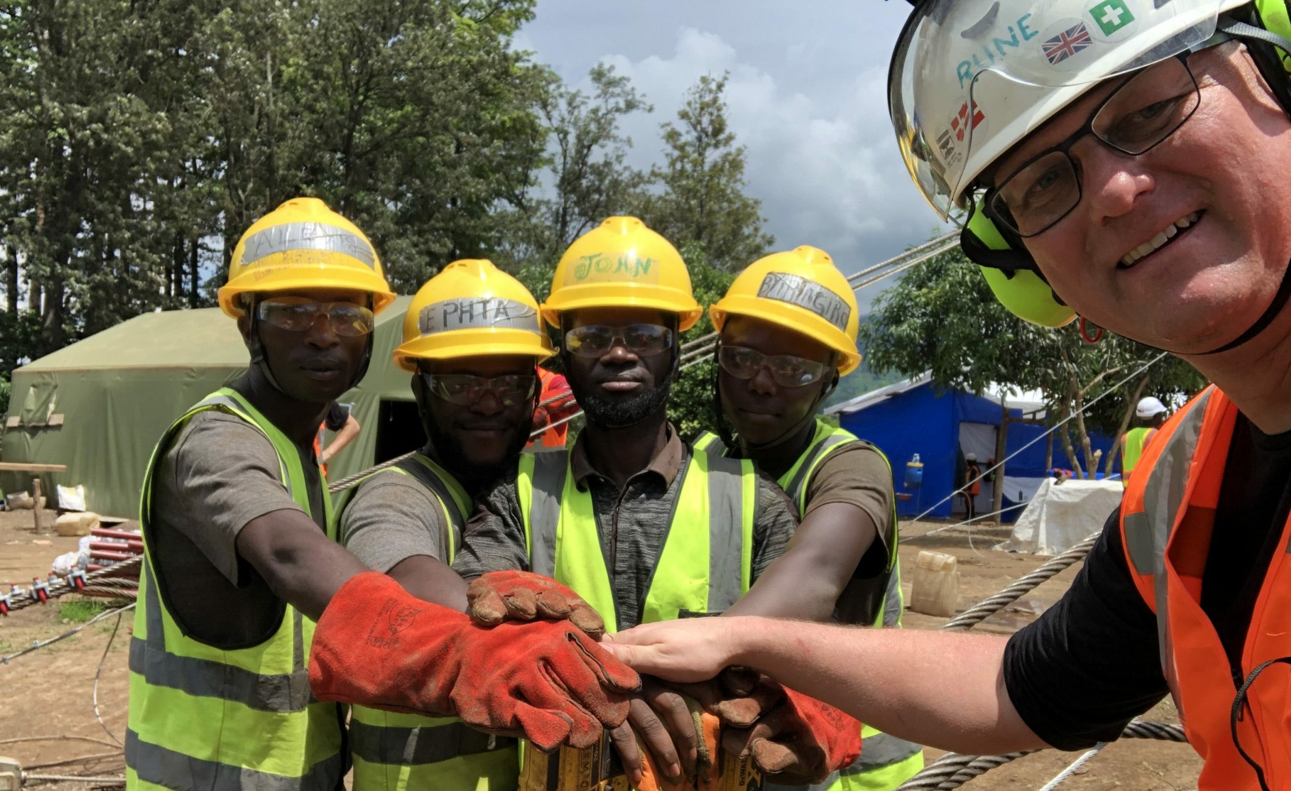 SYSTRA bygger bro i Rwanda med Bridges to Prosperity