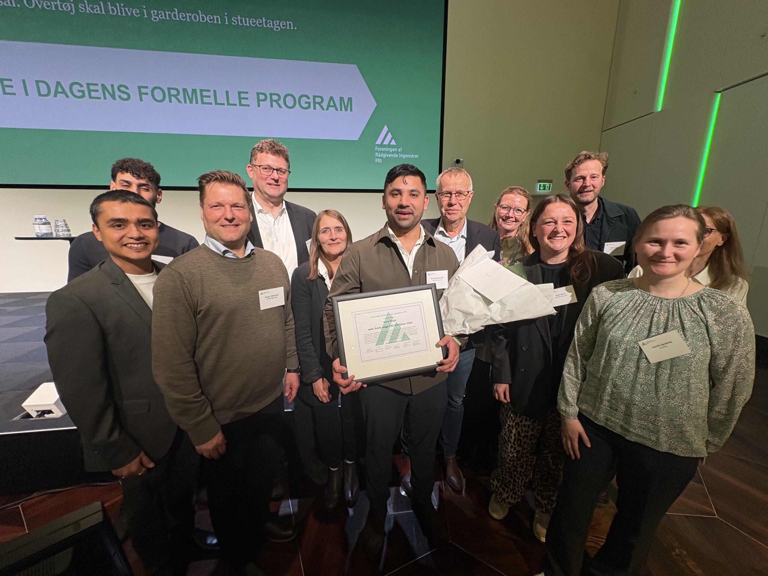 Sonu vinder titlen som Årets unge FRI rådgiver 2026