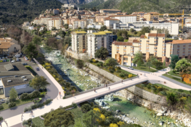 Une passerelle signée SYSTRA France à Corte, en Corse