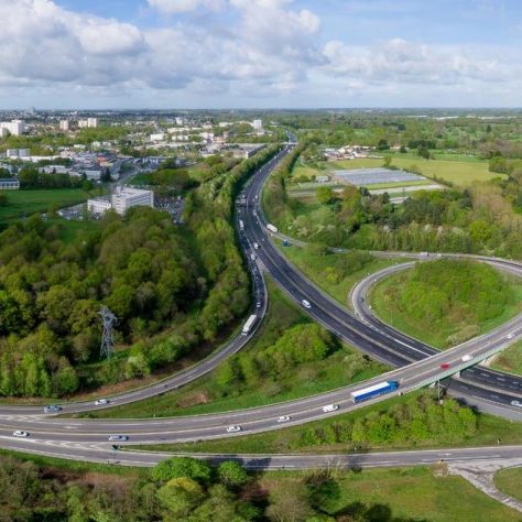 Aménagement de la Porte de Gesvres sur l’Autoroute A11