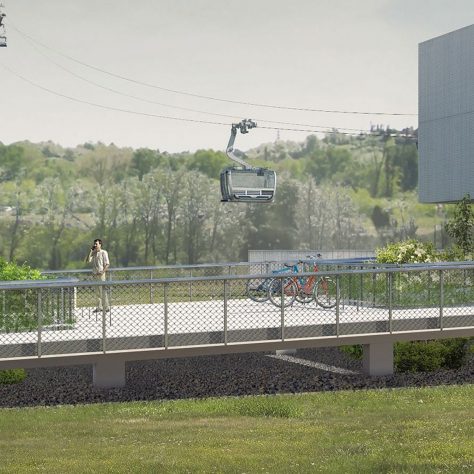 Liaison Transport par câble “Téléphérique Urbain Sud” à Toulouse