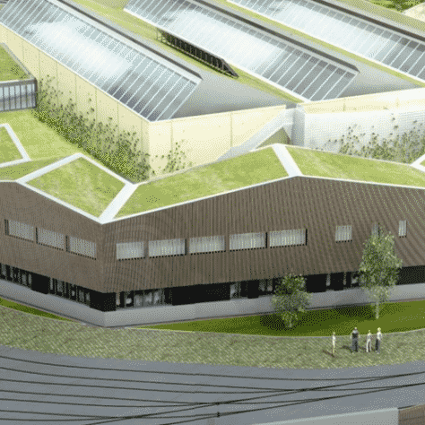 Site de maintenance et de remisage du Tramway 1 à Montreuil