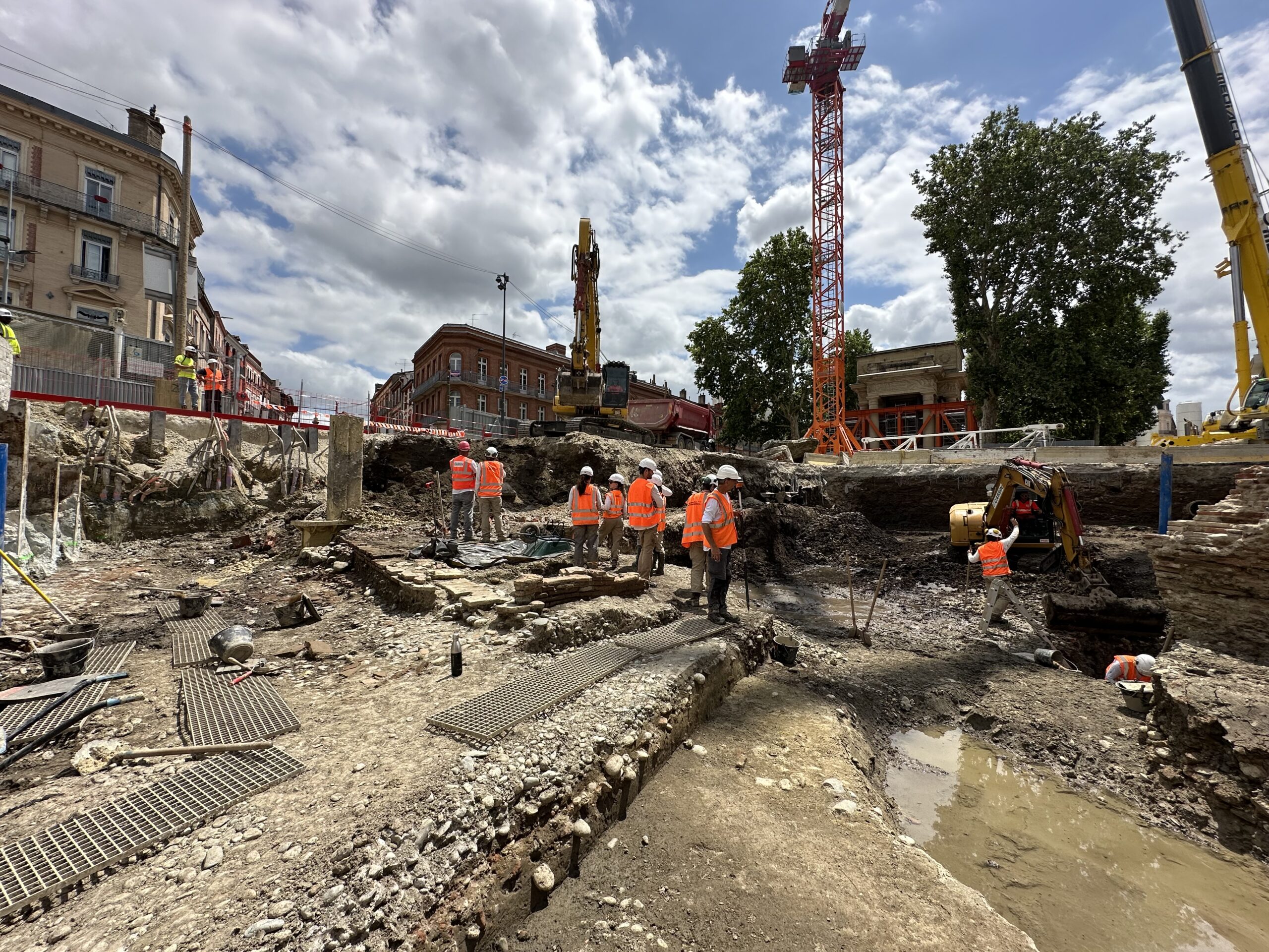 La ligne C du métro de Toulouse avance entre fouilles archéologiques et digitalisation