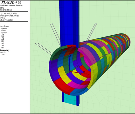 Ingeniería de detalle del sistema de drenaje en Pozuelo de Alarcón, España.