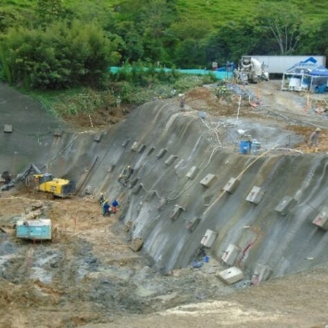Acompañamiento durante ejecución de  obra, Túneles de La Quiebra -Colombia