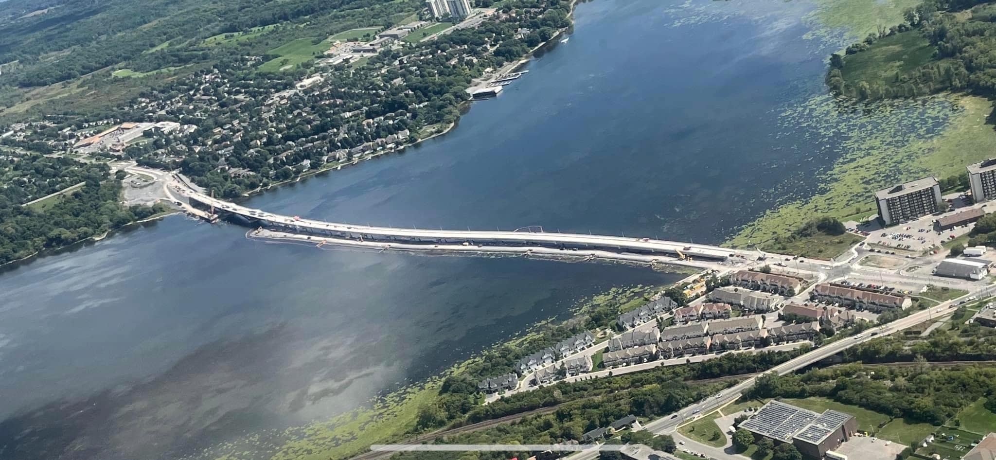 Inauguration of the Waaban Bridge in Kingston, Canada