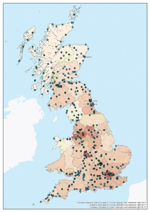 Why it makes sense to map out the future of EV charging - heat map