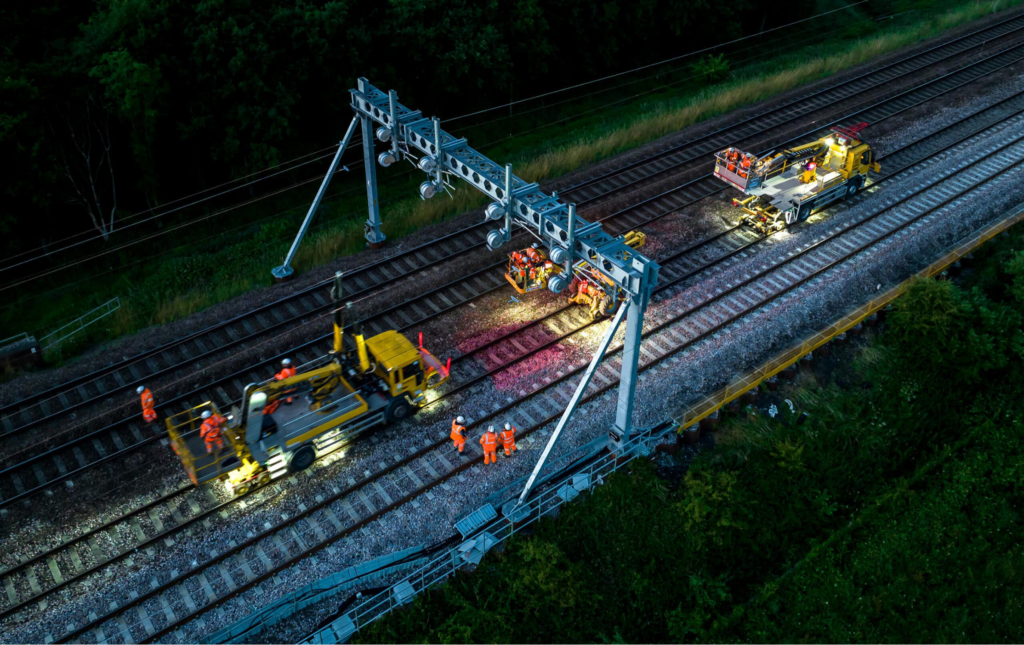 Transpennine Route Upgrade rail Colton Junction and Church Fenton