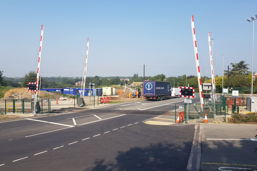 Bardon Quarry Level Crossing Upgrade