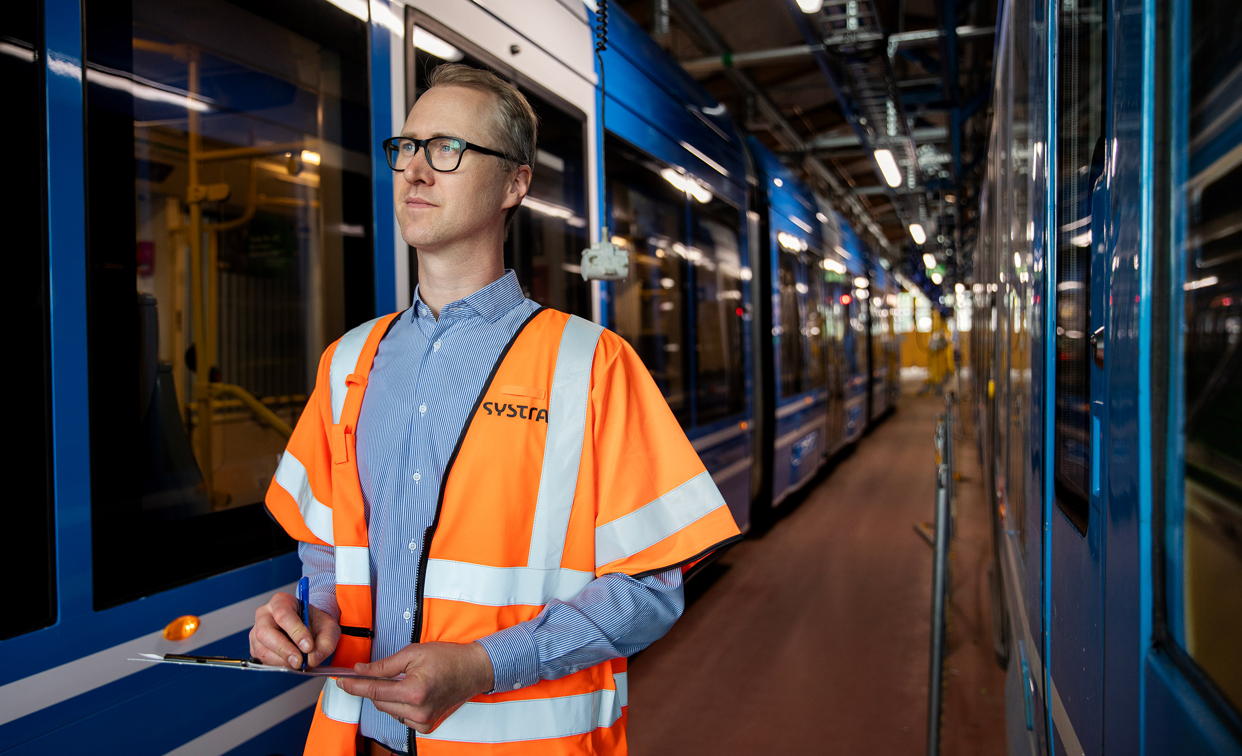 Framtidens järnväg i fokus – möt affärsområdeschefen som leder stora projekt, digitalisering och innovation