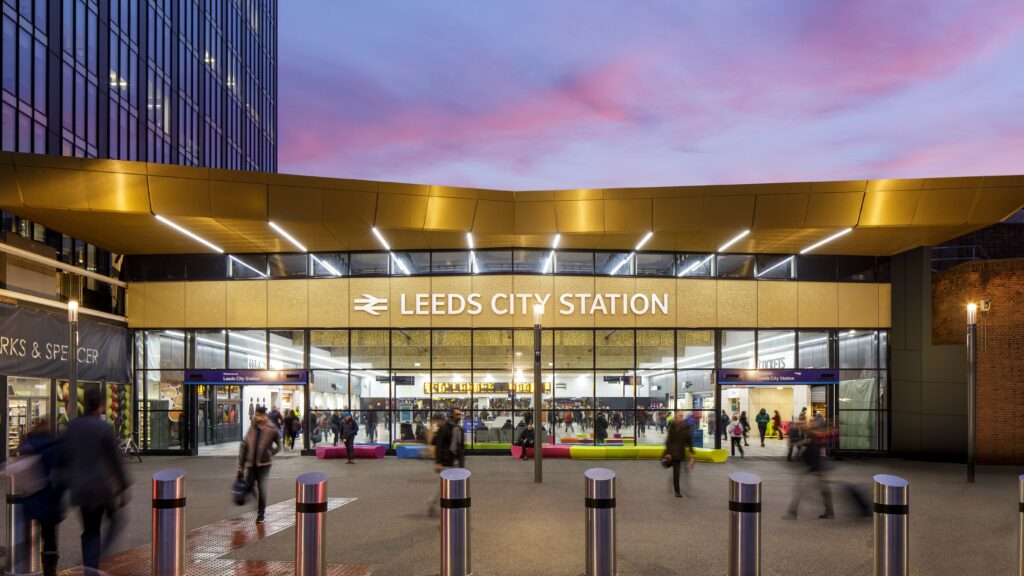Leeds Train Station Transport Architecture SYSTRA UK