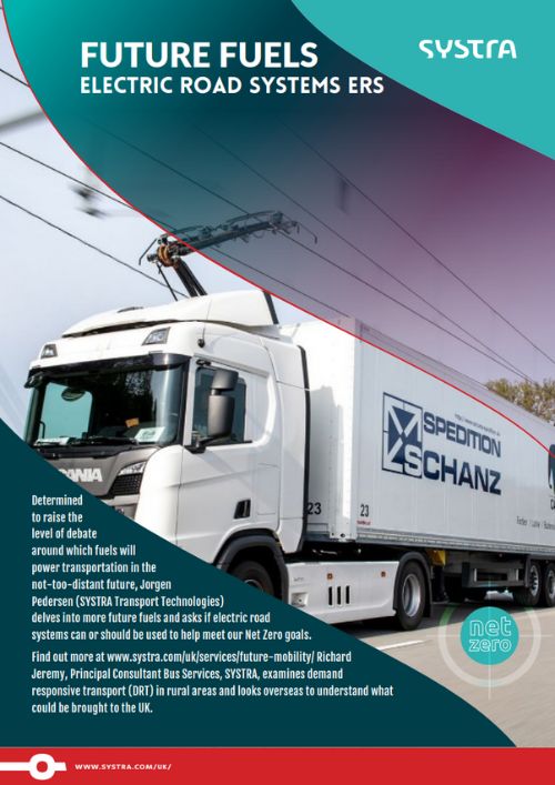 Future fuels - Electric Road Systems ERS article front cover.