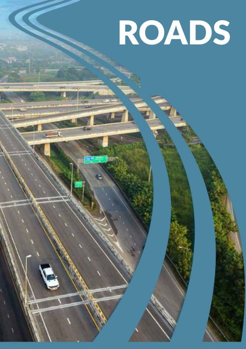 Cover image for SYSTRA road and highway brochure.