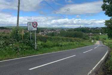 B714 in North Ayrshire