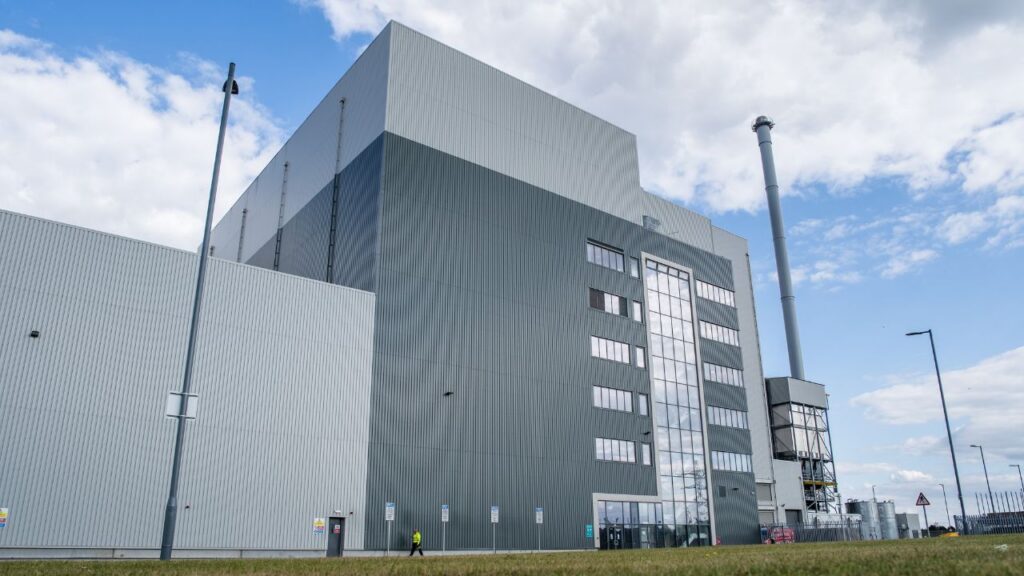 Parc Adfer energy-recovery plant in Wales