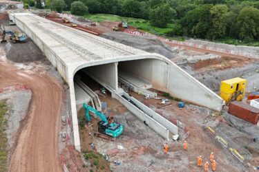 Burton Green tunnel, HS2