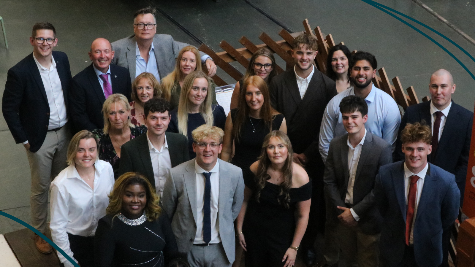 PlanBEE Rail apprentices at the graduation ceremony held at the National Rail Museum.