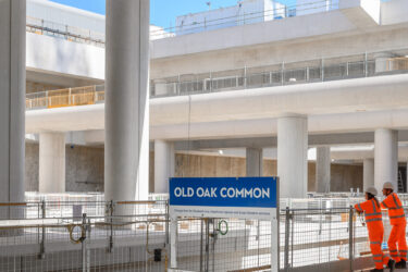 HS2 reveals completed high-speed platforms at Old Oak Common station