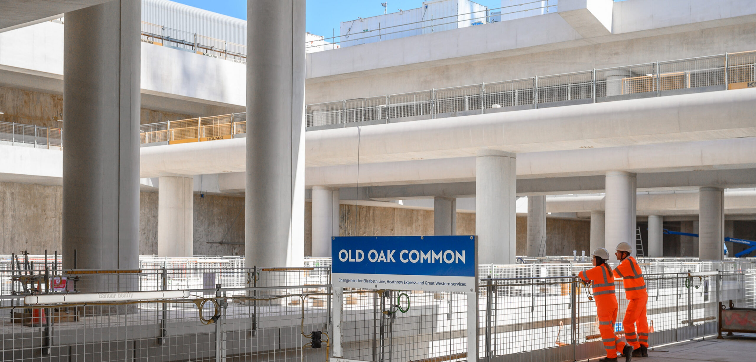 HS2 reveals completed high-speed platforms at Old Oak Common station