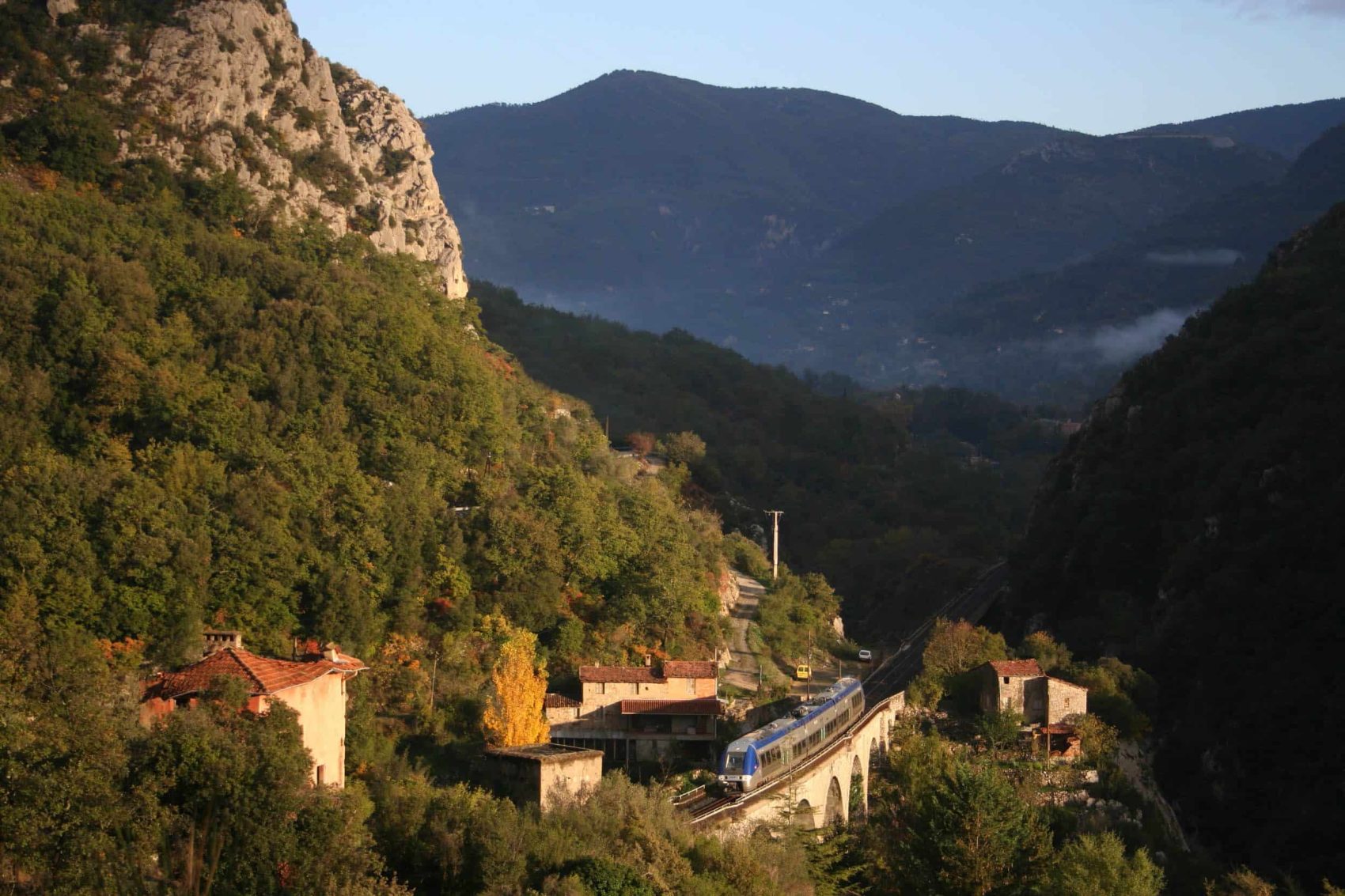 A train line renovated by SYSTRA provides a lifeline to the Roya Valley ...