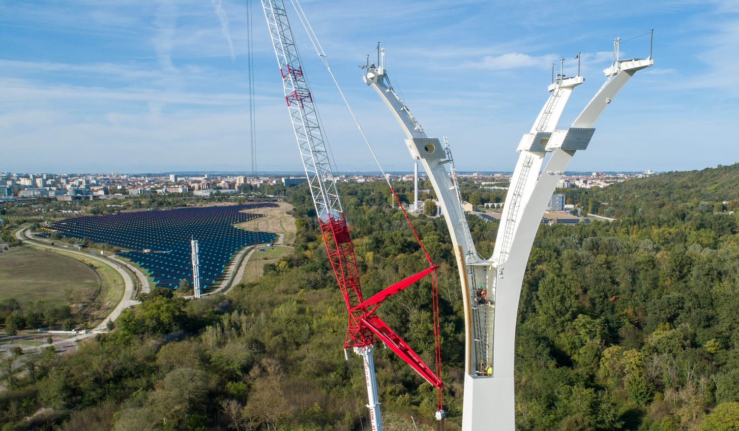 Le téléphérique Téléo débute ses essais dans le ciel de Toulouse
