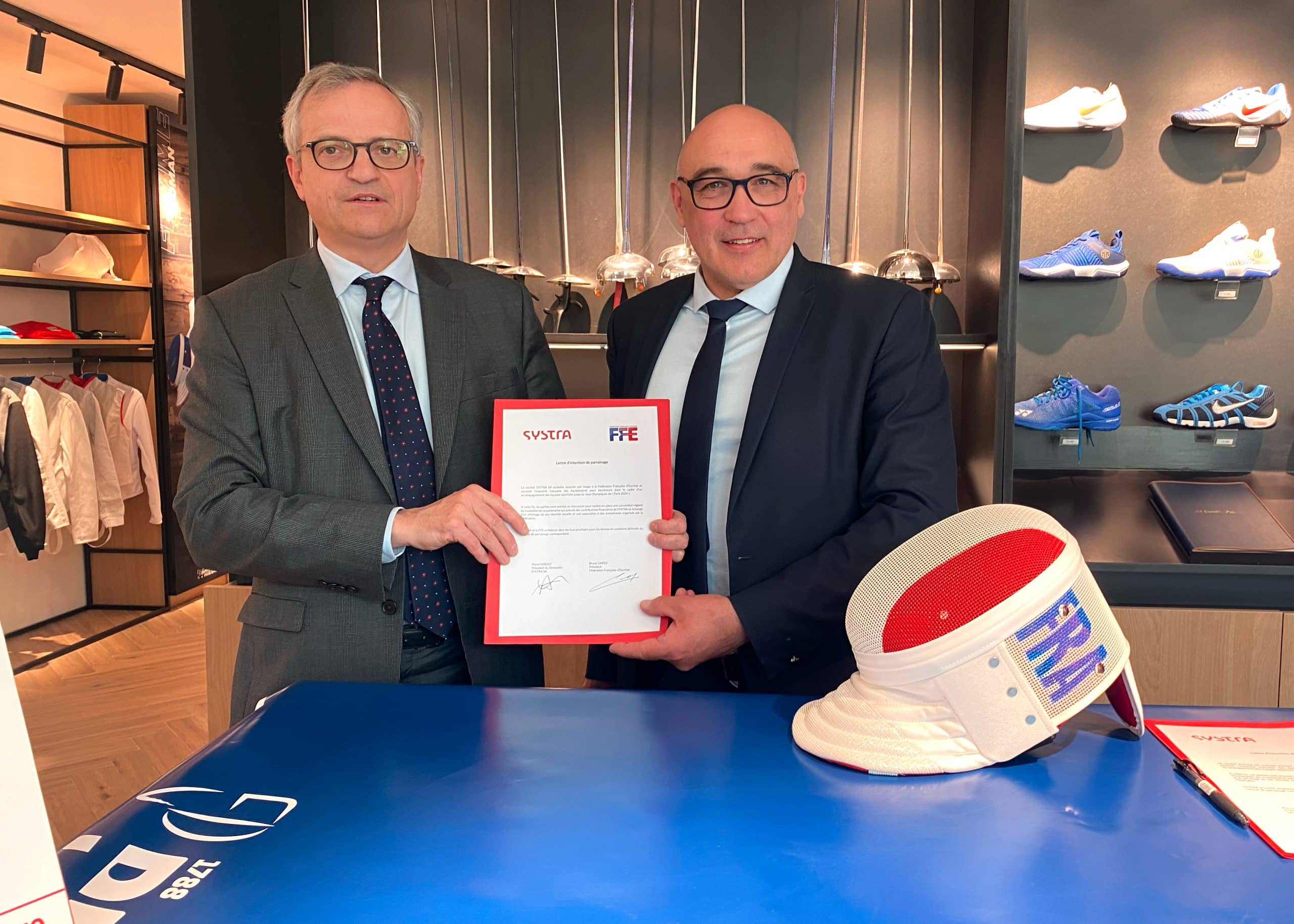 SYSTRA devient partenaire de la Fédération Française d’Escrime