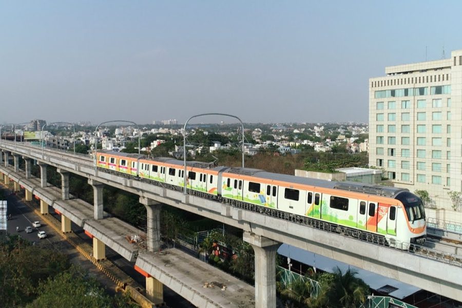 Le métro de Nagpur – Inde