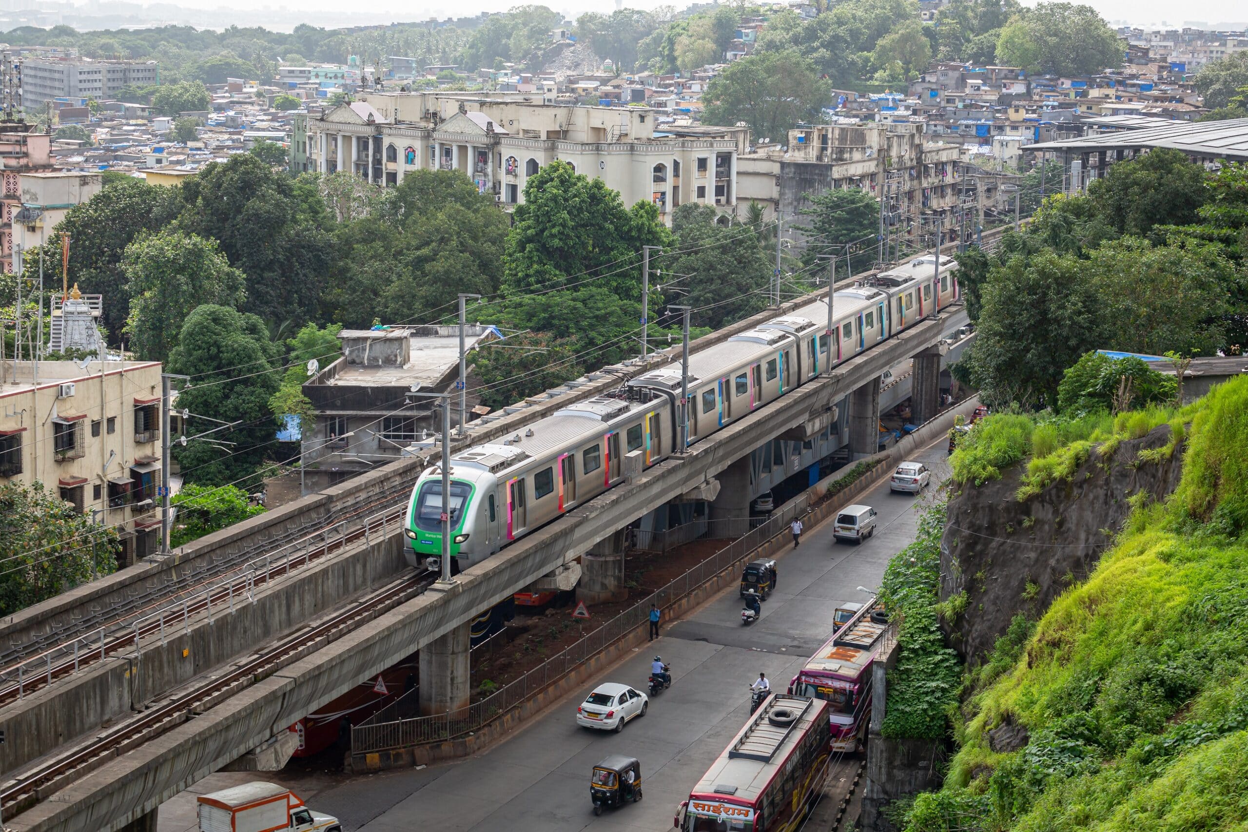 Deux nouvelles lignes de métro remportées en Inde à Mumbai