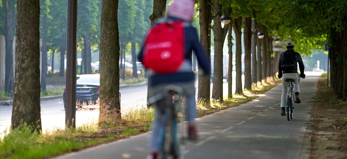 Cycle Express Network of Toulouse (Réseau Express Vélo, REVe) France Group