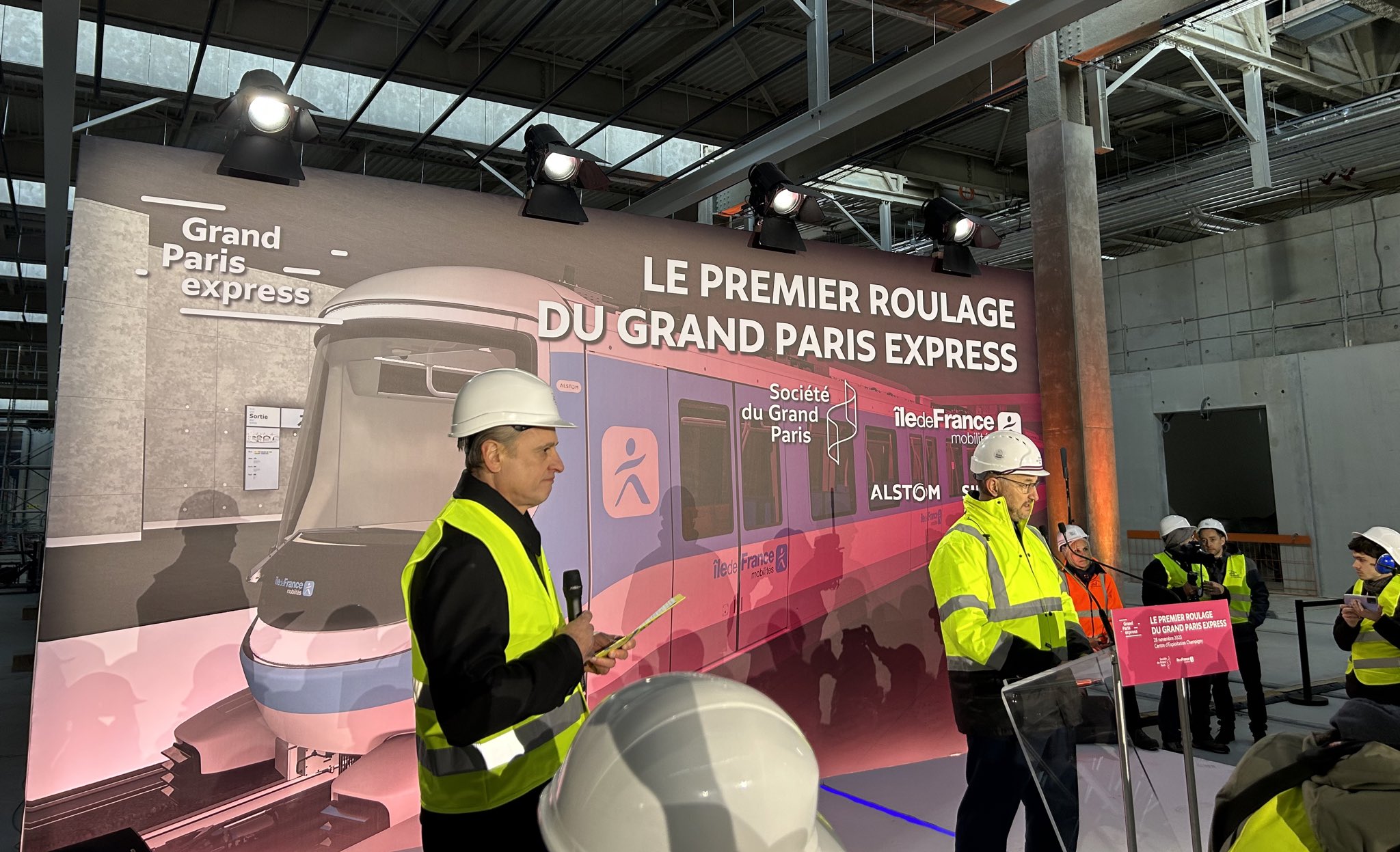 Jalon historique pour le métro du Grand Paris