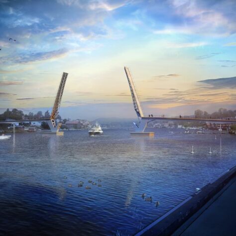 A bridge dedicated to active modes – Norway