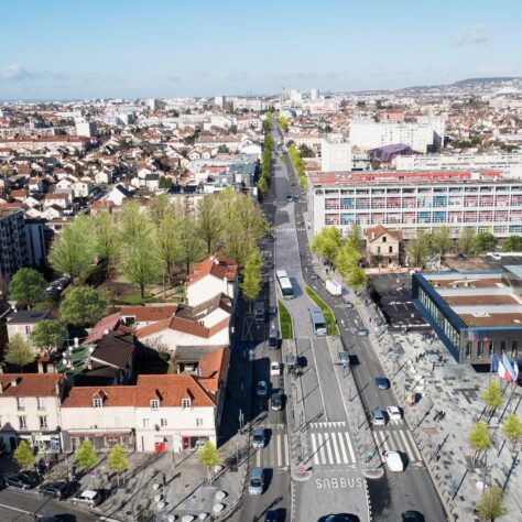 Bus Rapid Transit line – France