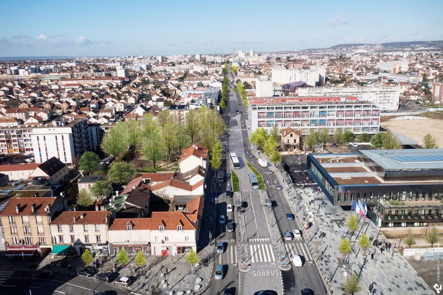 Ligne « Bus entre Seine » – France