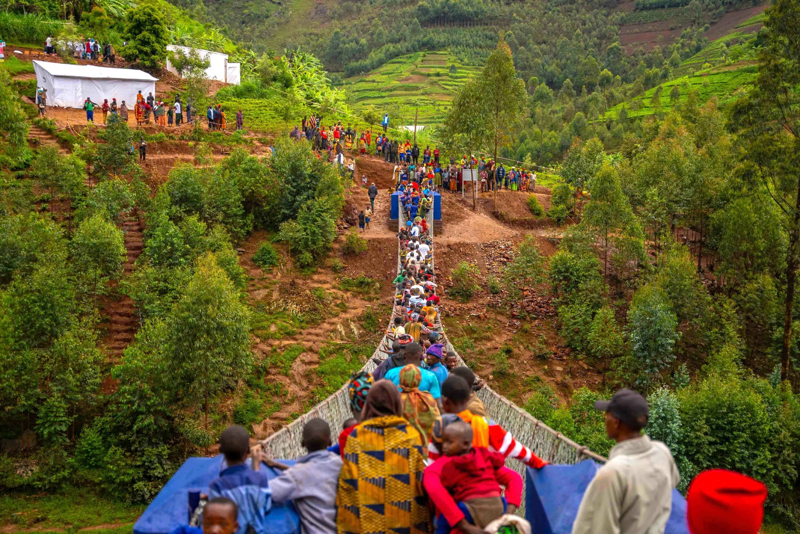 Un nouveau pont solidaire réalisé par SYSTRA au Rwanda