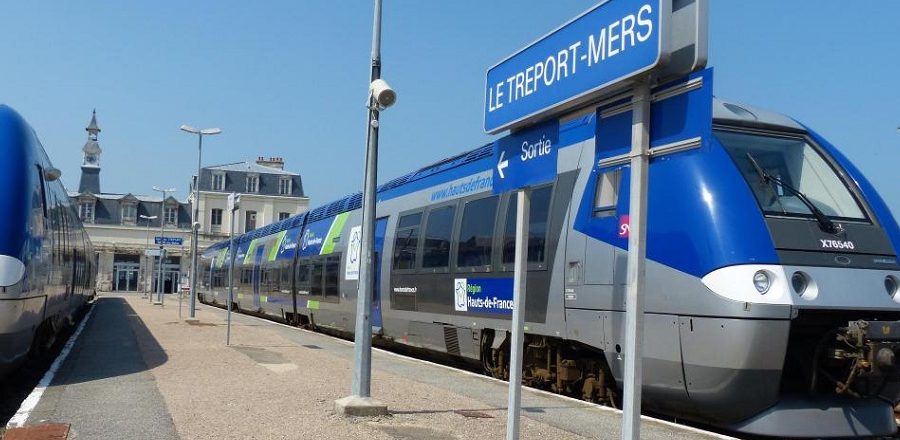 Réouverture de la ligne Beauvais-Le Tréport – France