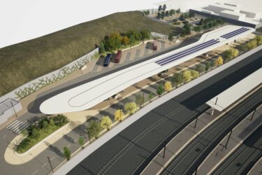 Taranto station multimodal interchange -Italy