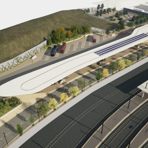 Taranto station multimodal interchange -Italy