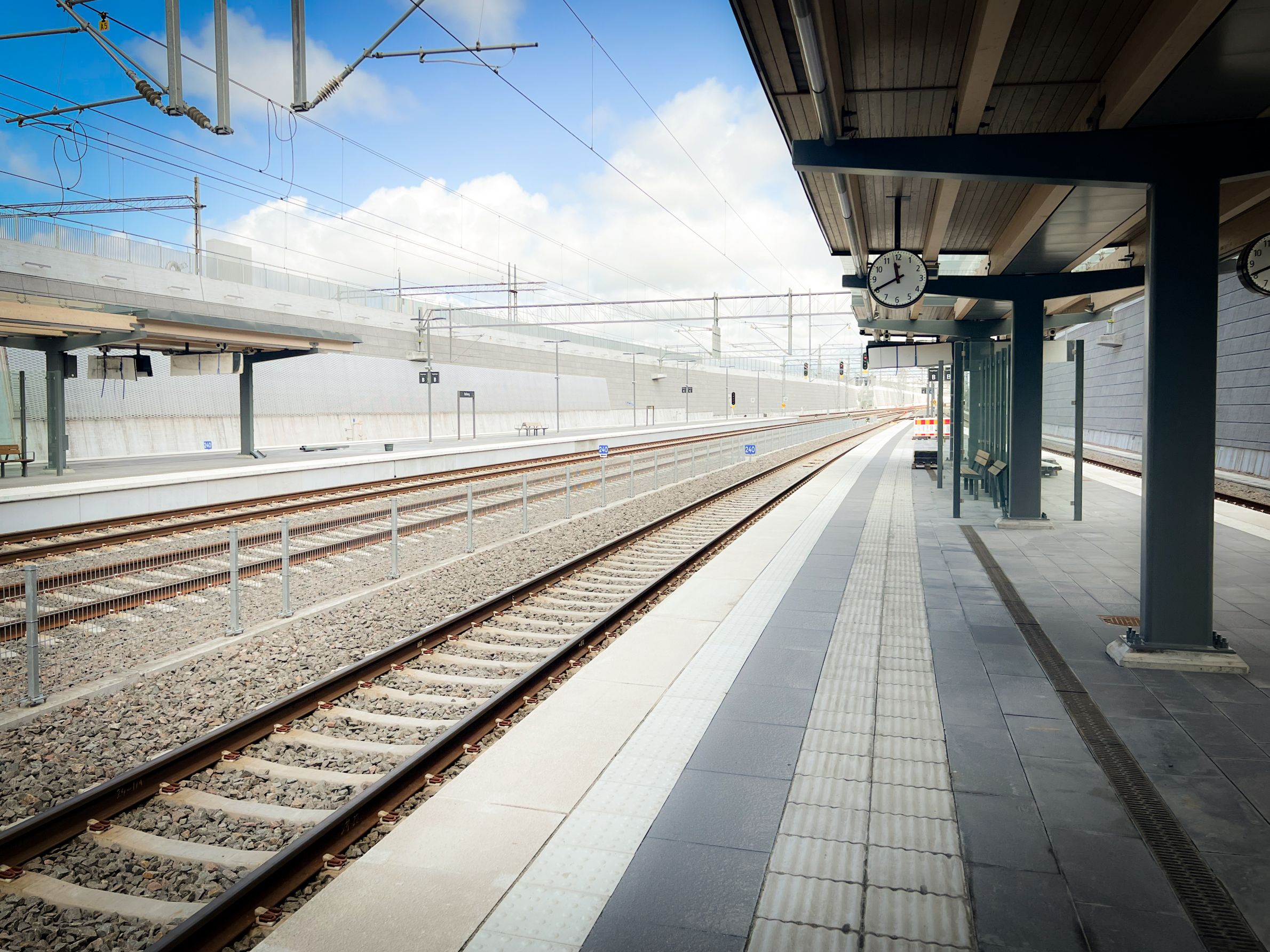 Un tunnel et une gare inaugurés en Suède