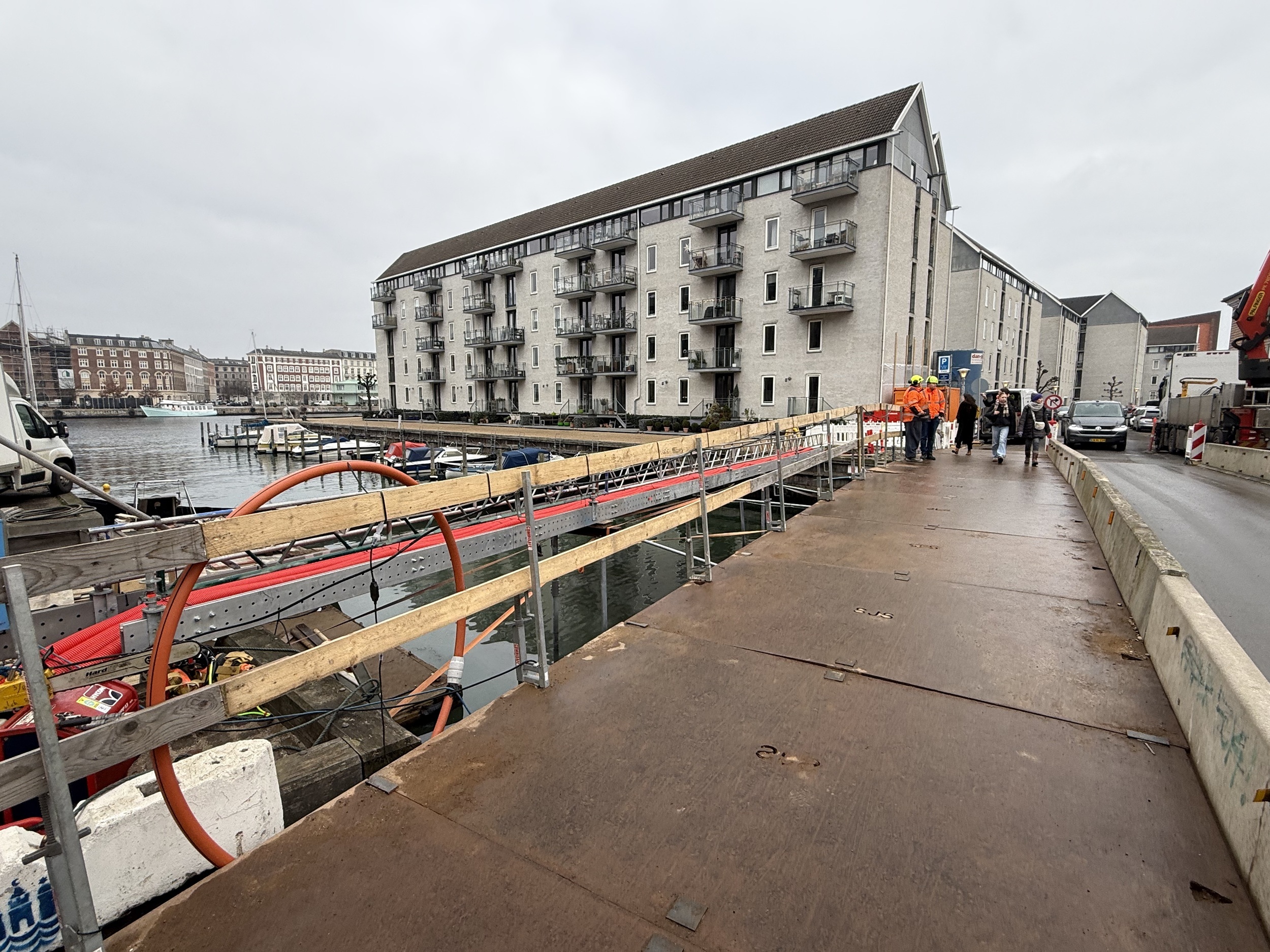 Historic bridge renovation in Denmark
