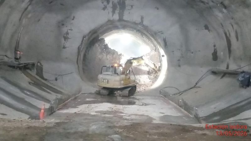 La ligne 7 du métro de Santiago franchit une étape clé