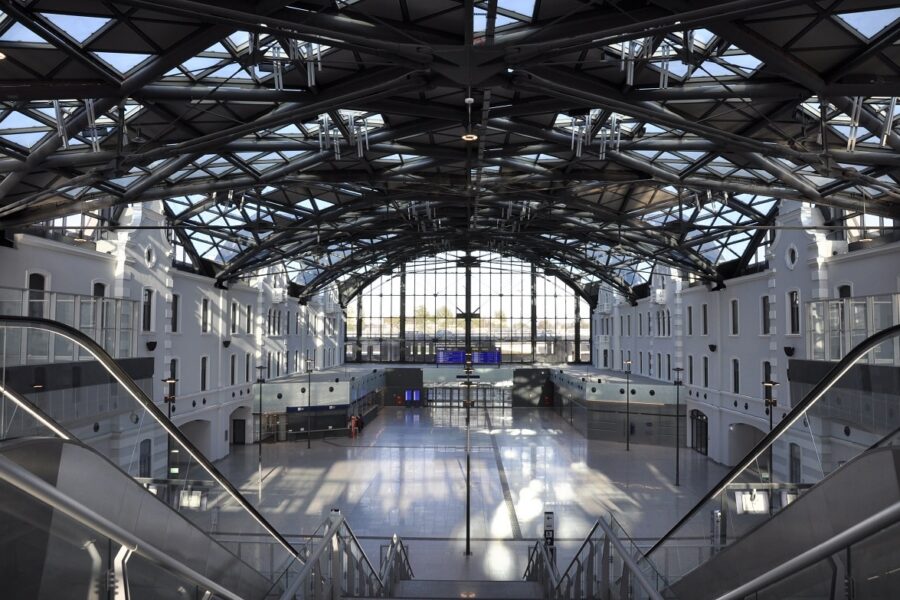 Łódź Fabryczna railway station – Poland 