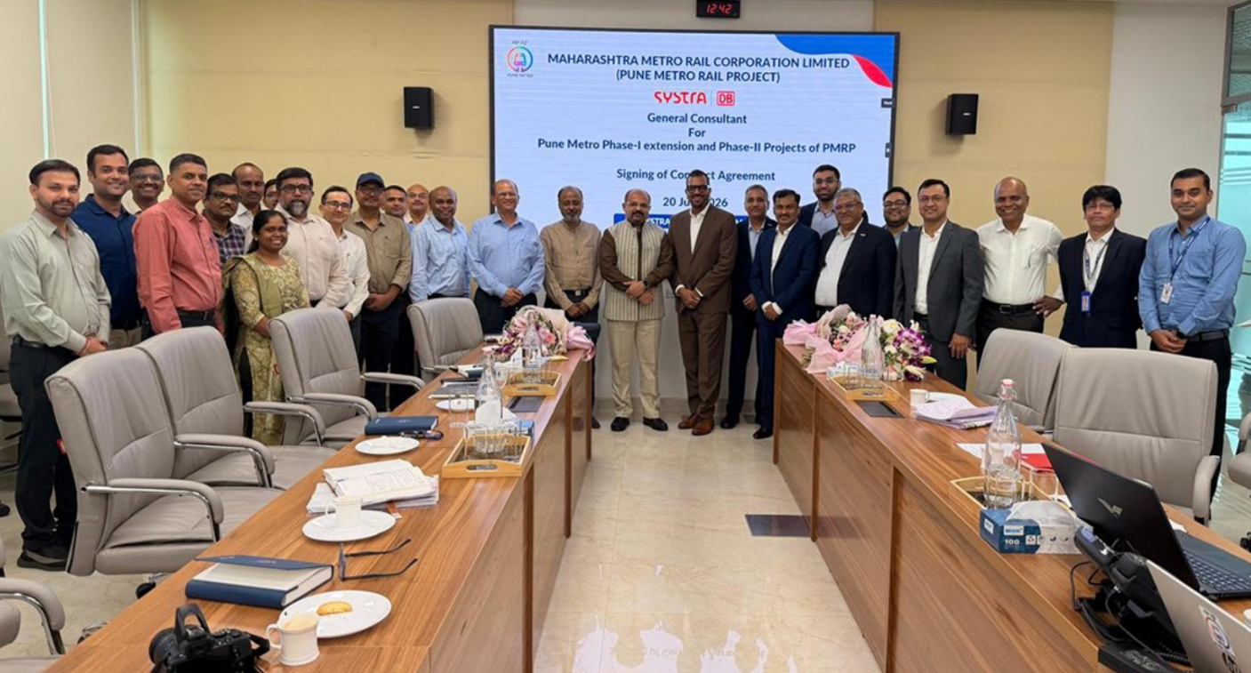 SYSTRA to lead consultancy for the 54.7 km expansion of Pune Metro