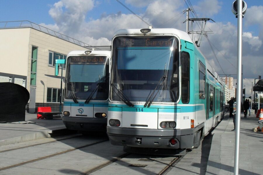 Site de maintenance et de remisage du tramway T1 à Montreuil – France